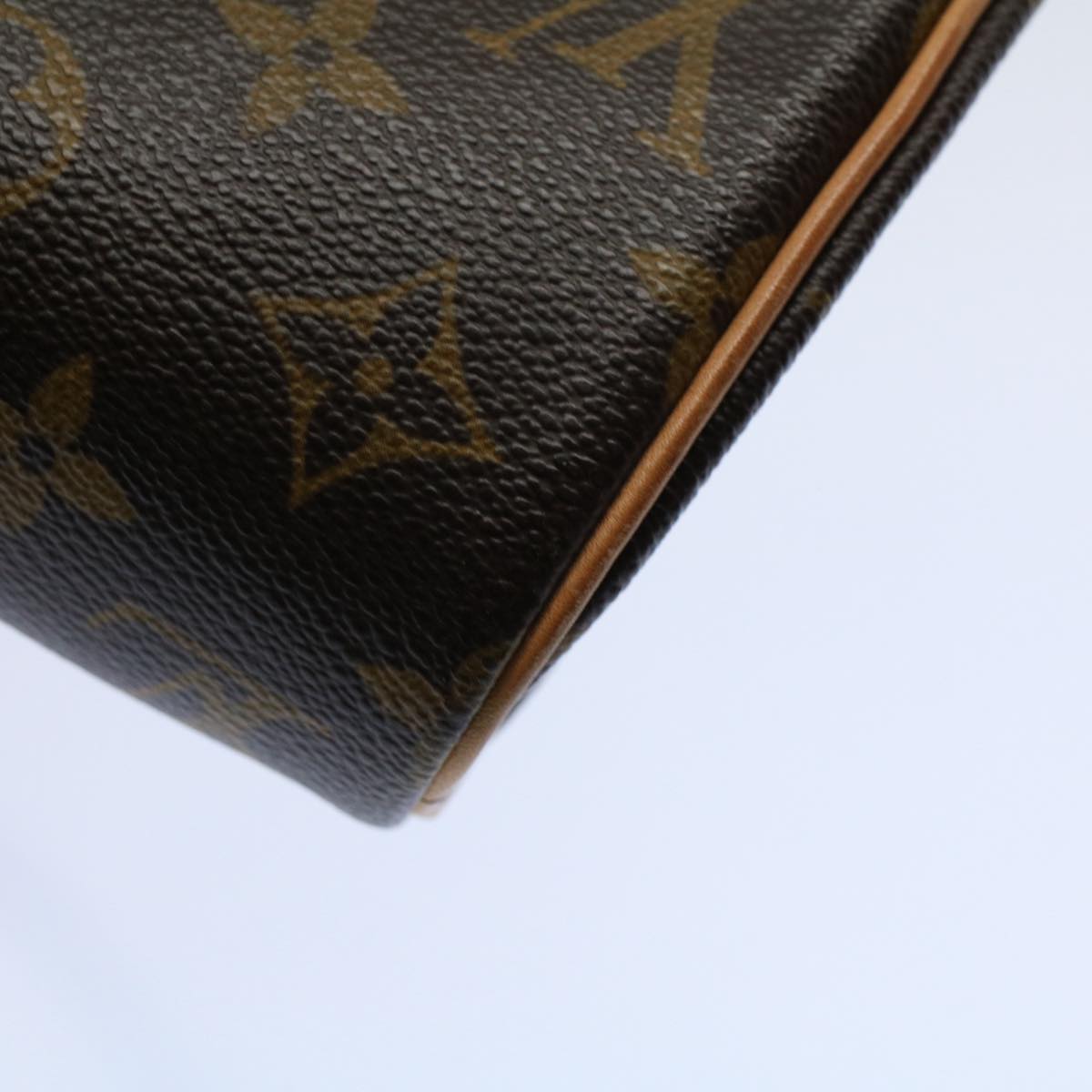 Louis Vuitton Sonatine Brown Canvas Hand Bag