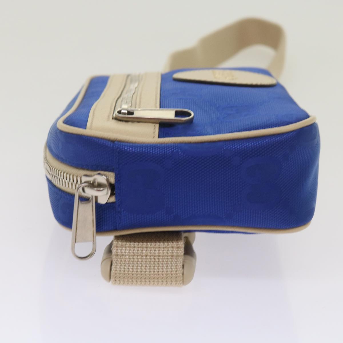 Gucci GG canvas Blue Canvas Shoulder Bag