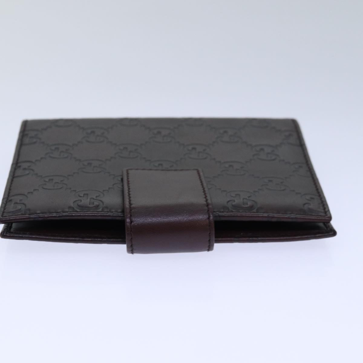 Gucci Guccissima Brown Canvas Wallet Accessories