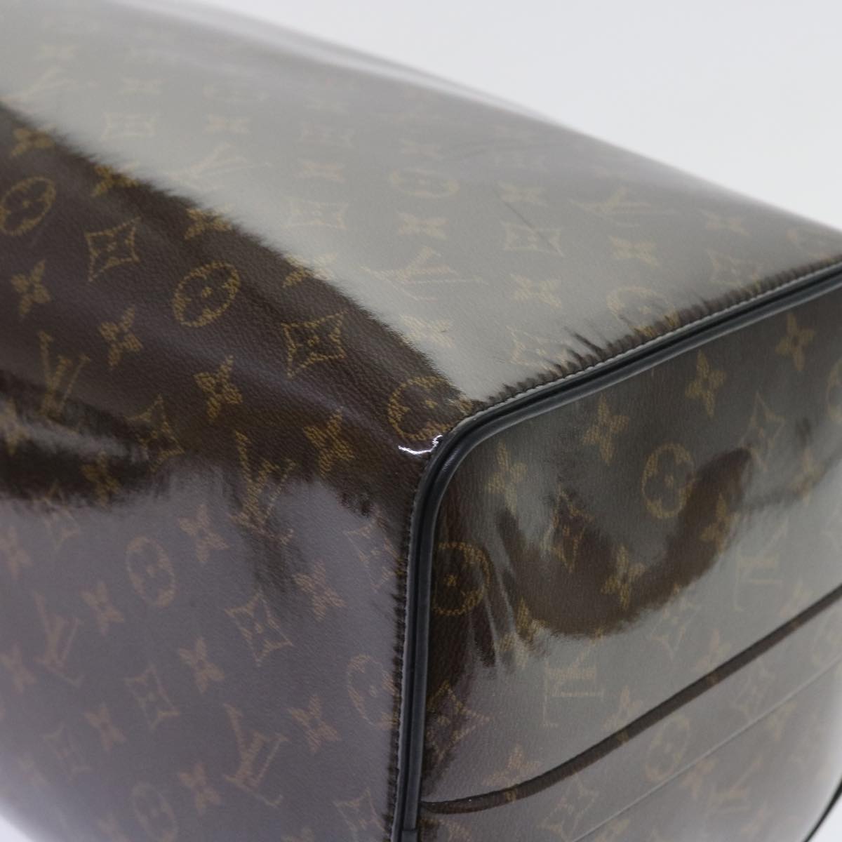 Louis Vuitton Keepall Bandouliere 50 Brown Canvas Travel Bag