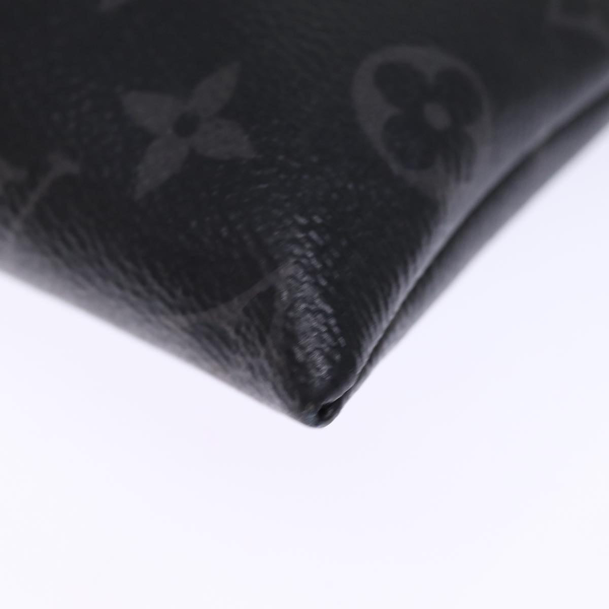 Louis Vuitton Discovery Black Canvas Clutch Bag