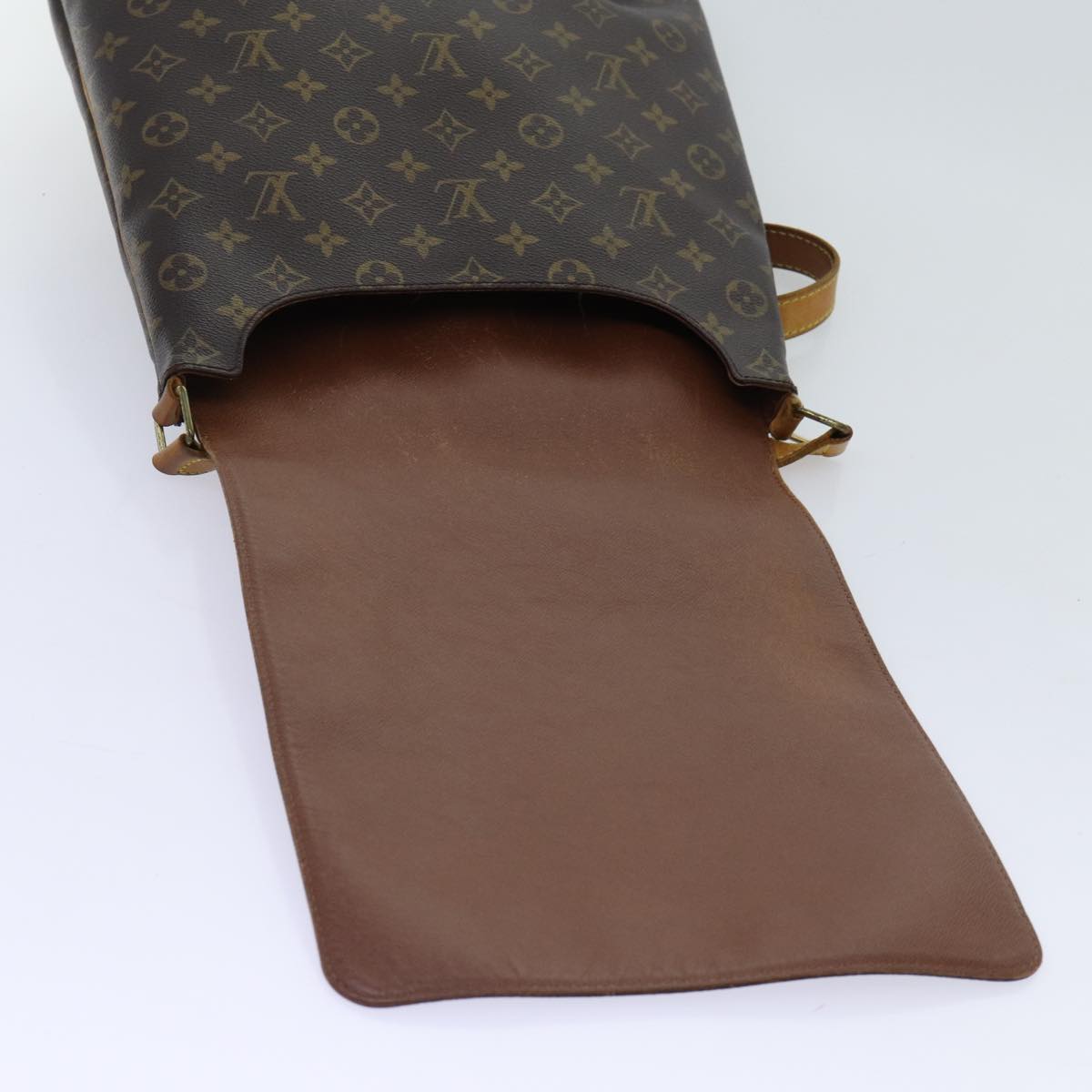 Louis Vuitton Musette Brown Canvas Shoulder Bag