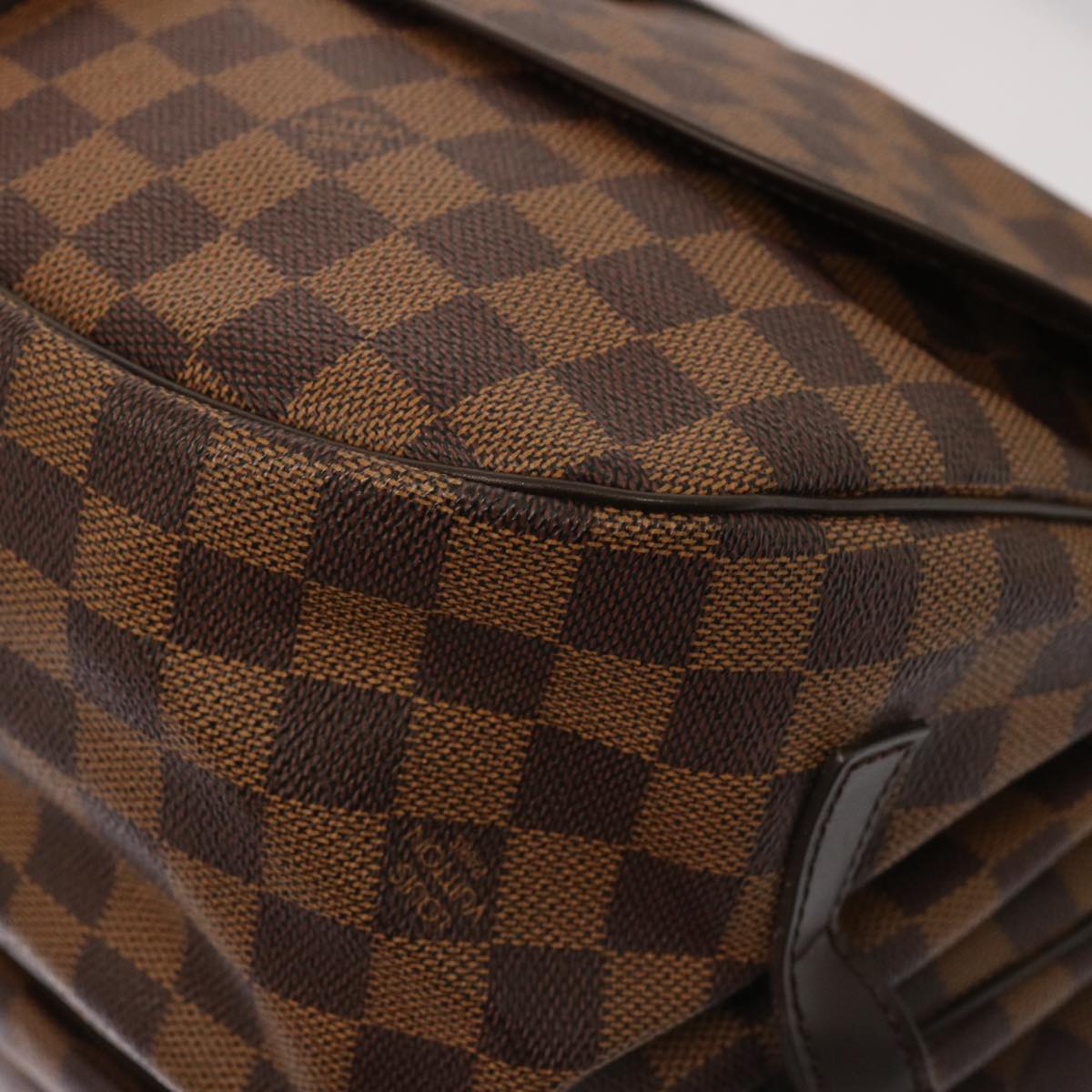 Louis Vuitton Saumur 35 Brown Canvas Shoulder Bag