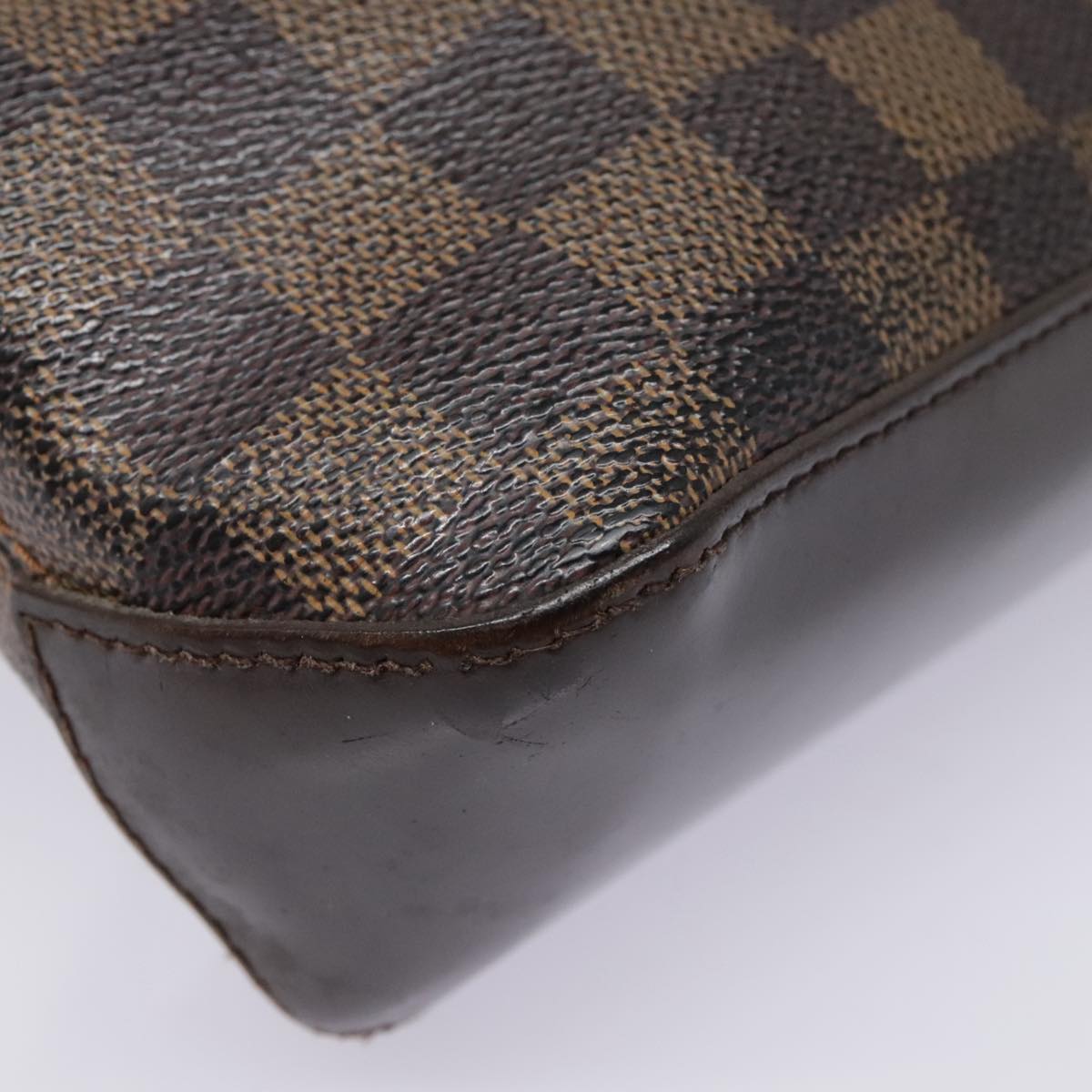 Louis Vuitton Trotteur Brown Canvas Shoulder Bag