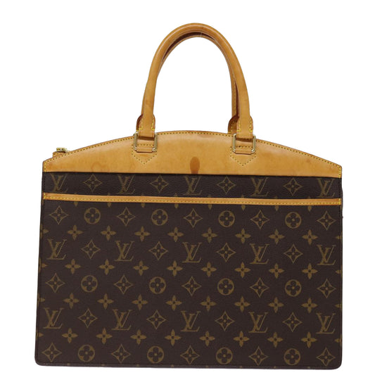 Louis Vuitton Riviera Brown Canvas Hand Bag