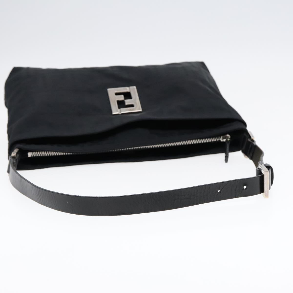 Fendi Black Canvas Shoulder Bag