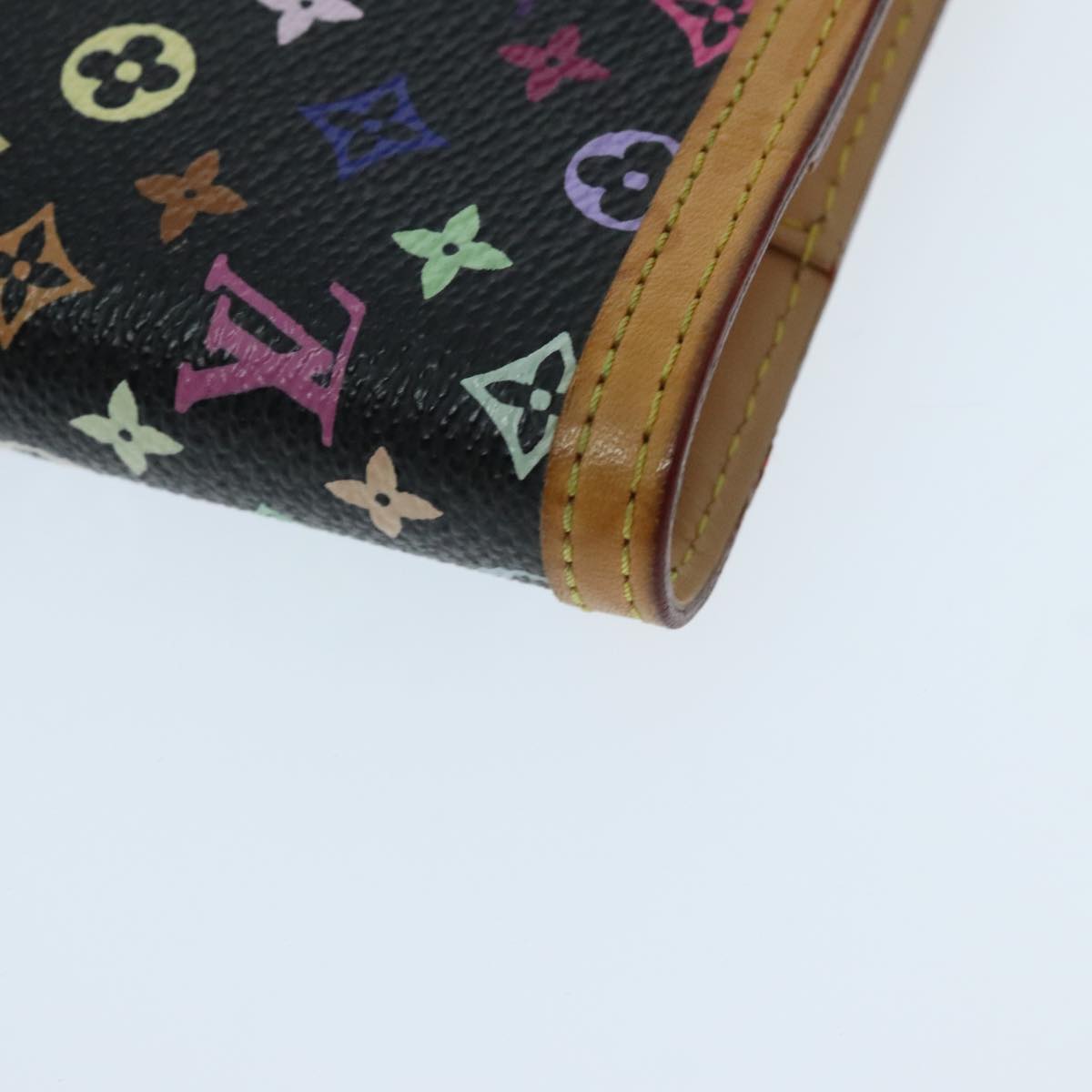 Louis Vuitton Agenda PM Black Canvas Wallet Accessories