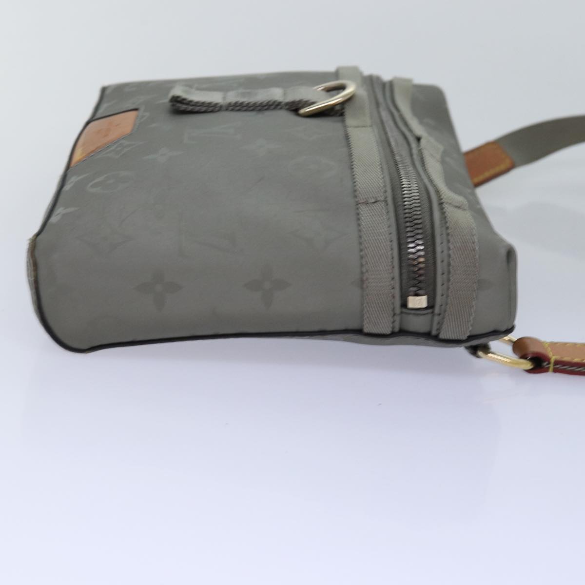 Louis Vuitton Messenger Grey Canvas Shoulder Bag