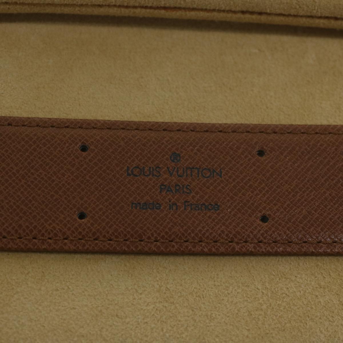 Louis Vuitton Monte Carlo Brown Canvas Clutch Bag