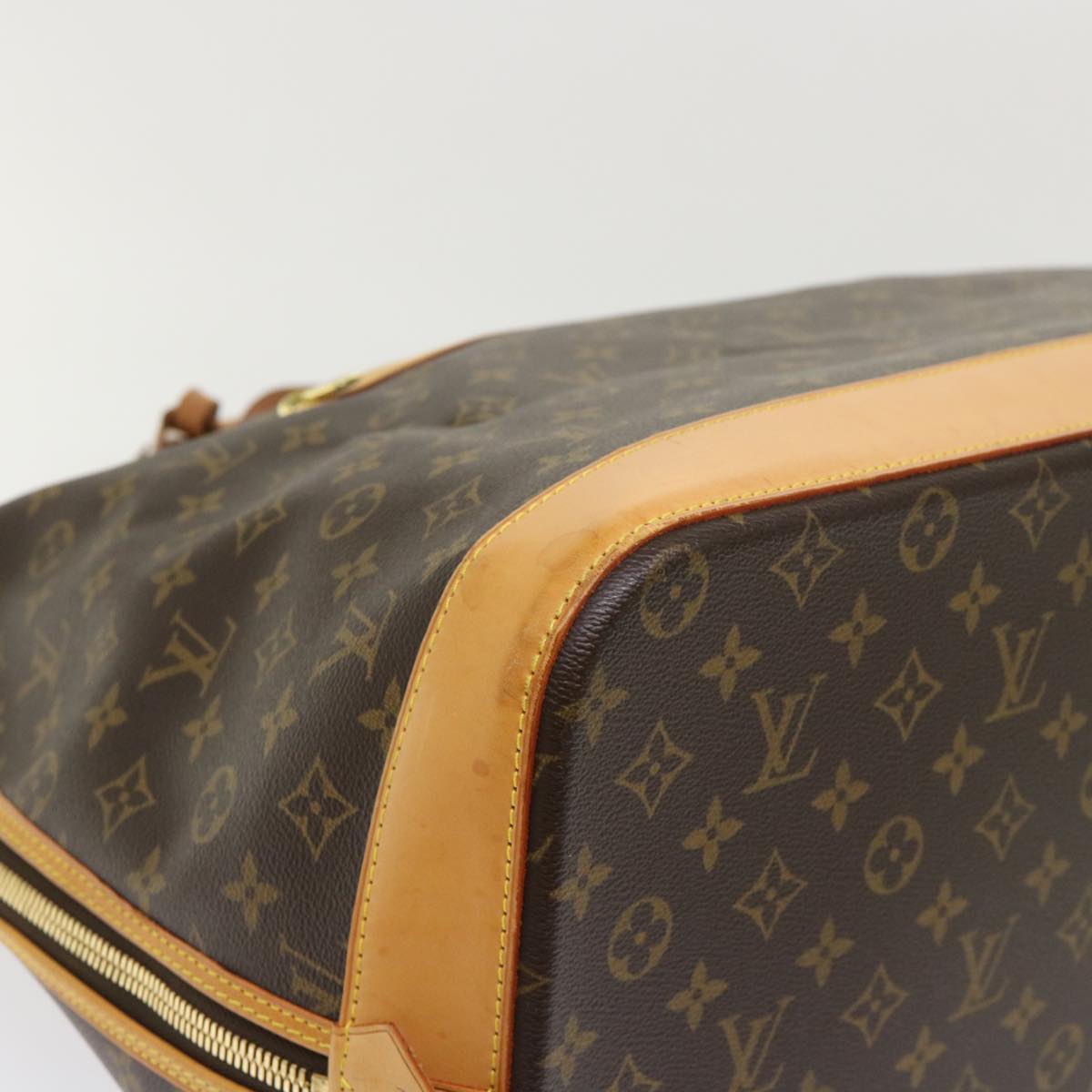 Louis Vuitton Alma Brown Canvas Travel Bag