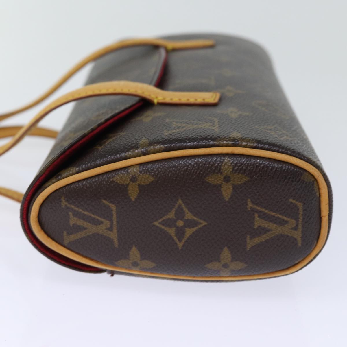 Louis Vuitton Sonatine Brown Canvas Hand Bag