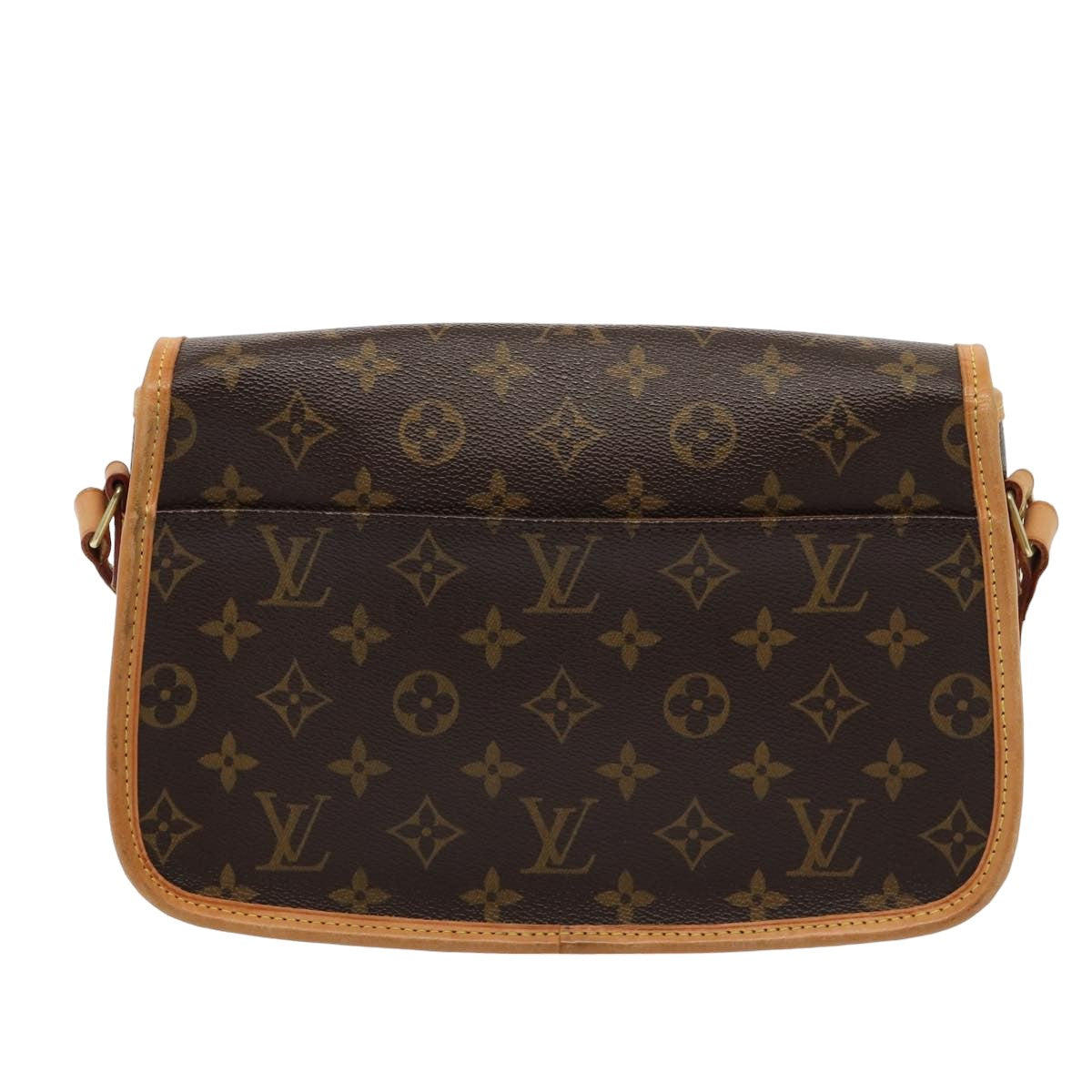 Louis Vuitton Sologne Brown Canvas Shoulder Bag