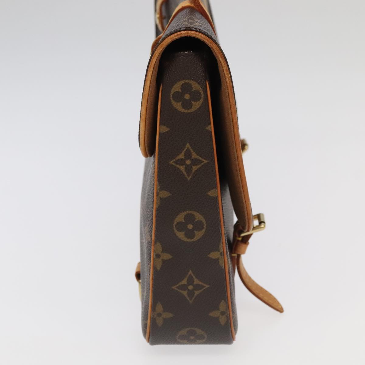 Louis Vuitton Marelle Brown Canvas Hand Bag