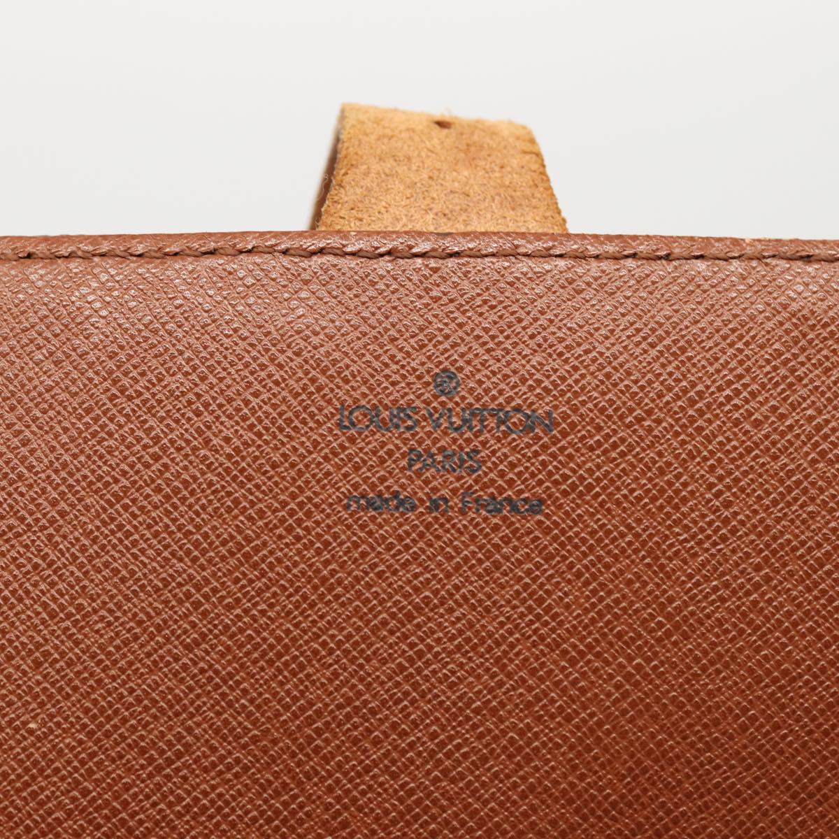 Louis Vuitton Cartouchière Brown Canvas Shoulder Bag