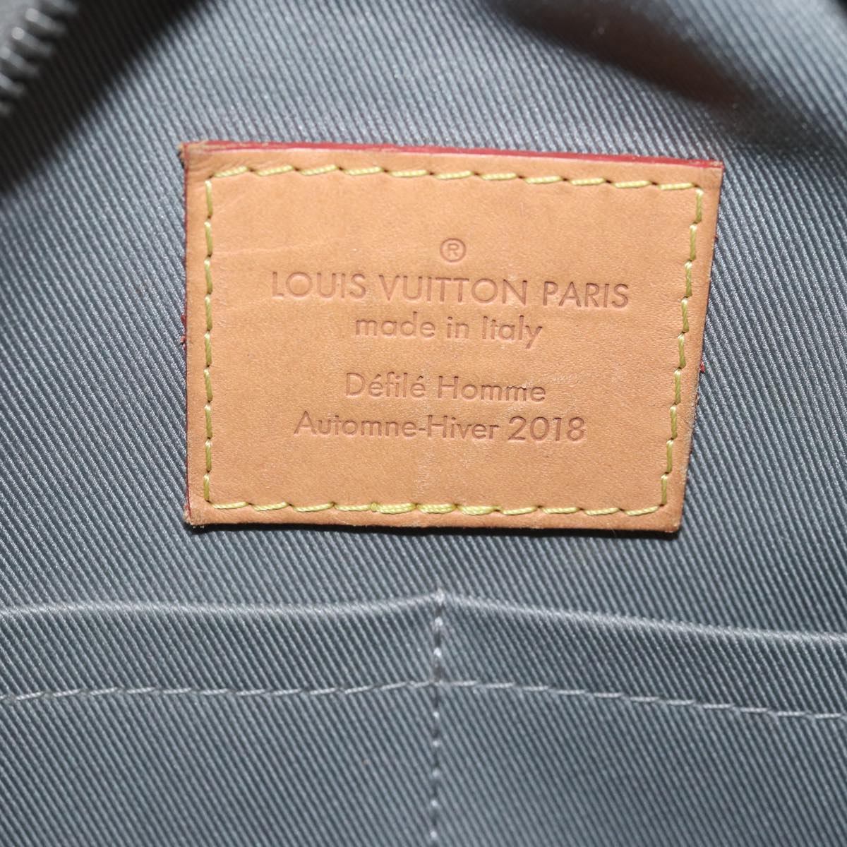 Louis Vuitton Messenger Grey Canvas Shoulder Bag