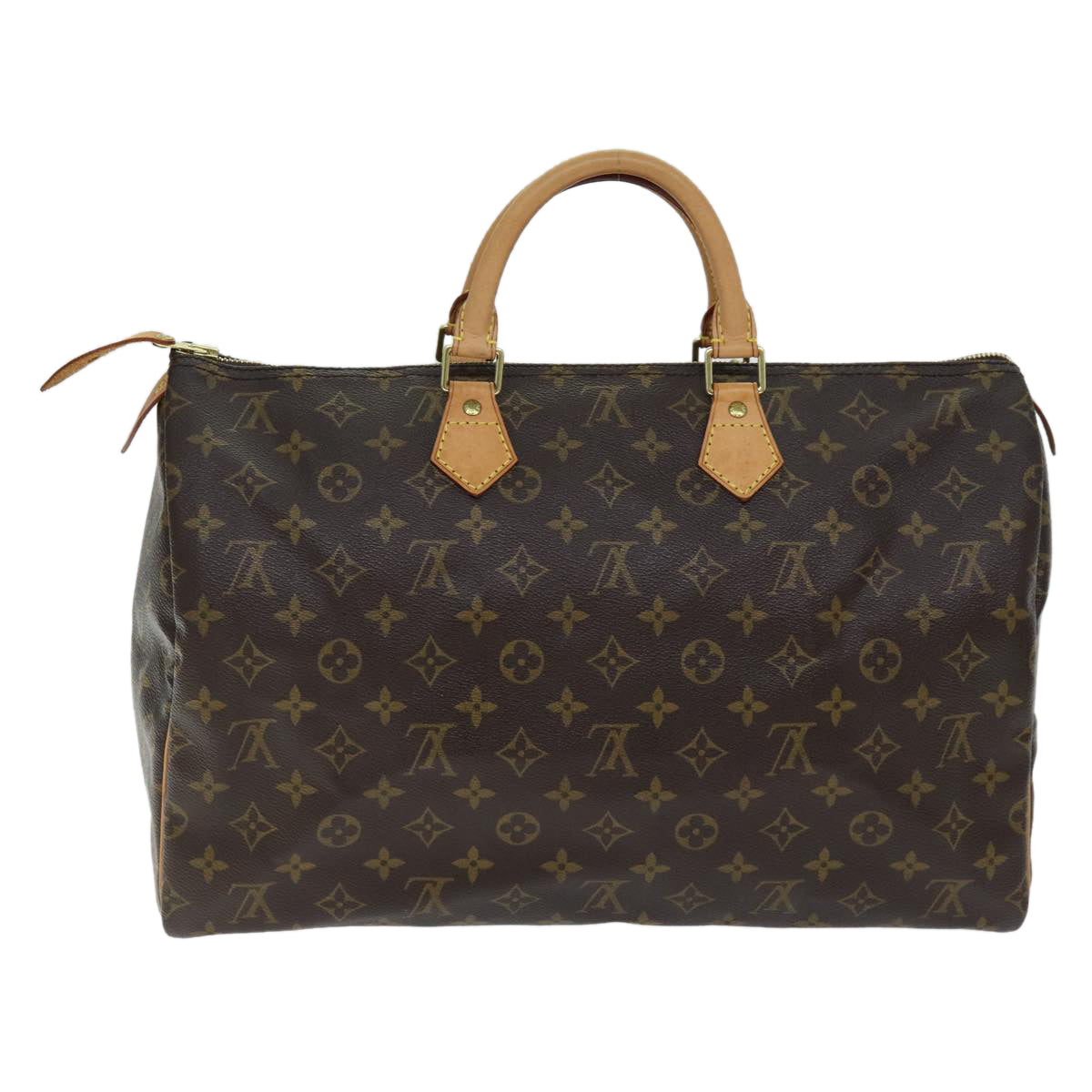 Louis Vuitton Speedy 40 Brown Canvas Hand Bag