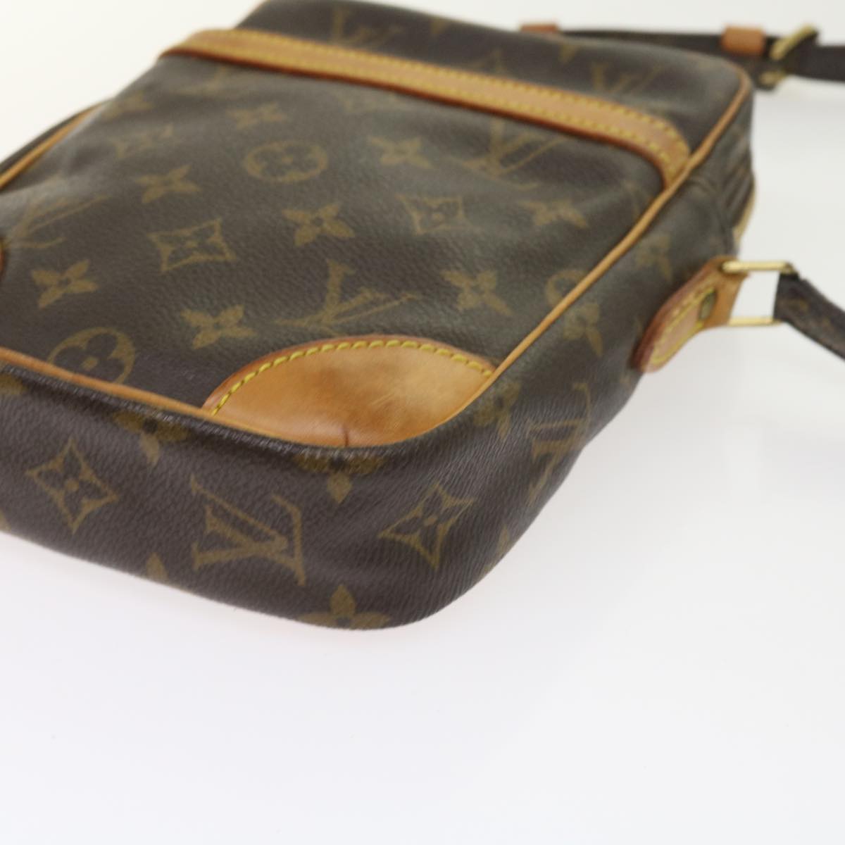 Louis Vuitton Danube Brown Canvas Shoulder Bag