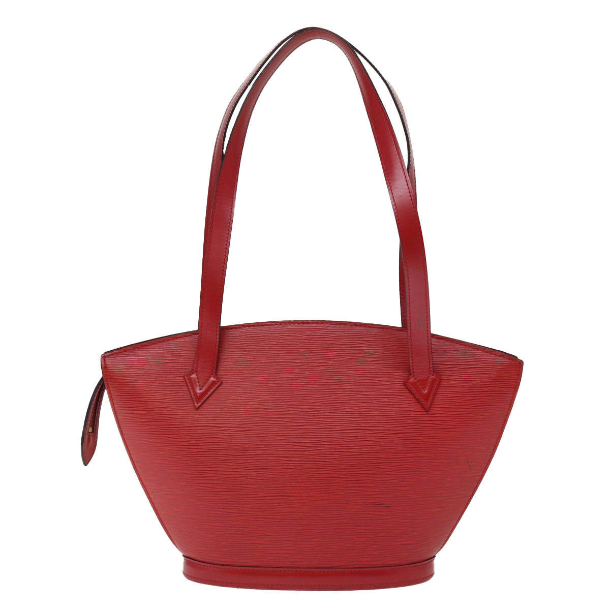 Louis Vuitton Saint Jacques Red Leather Shoulder Bag