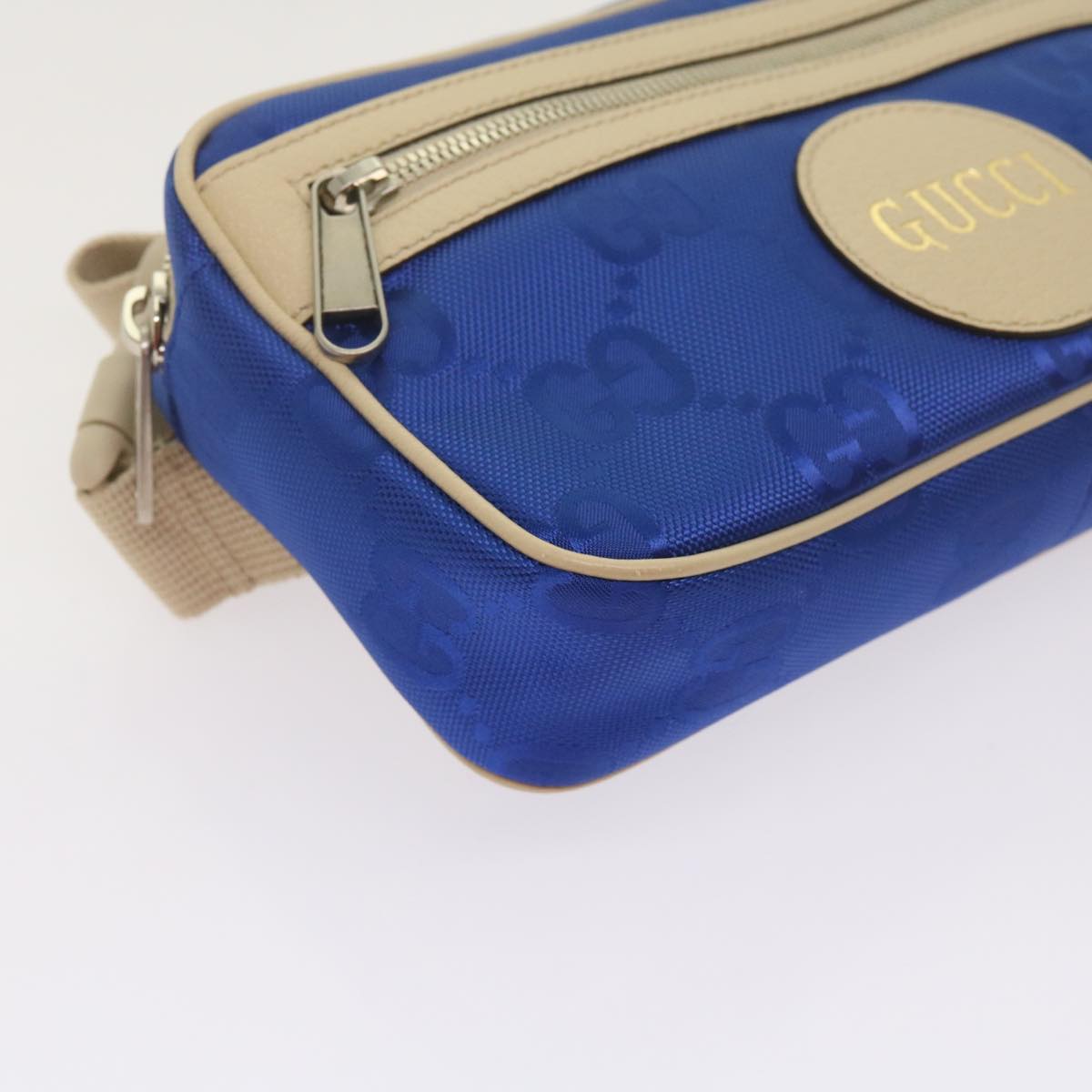 Gucci GG canvas Blue Canvas Shoulder Bag