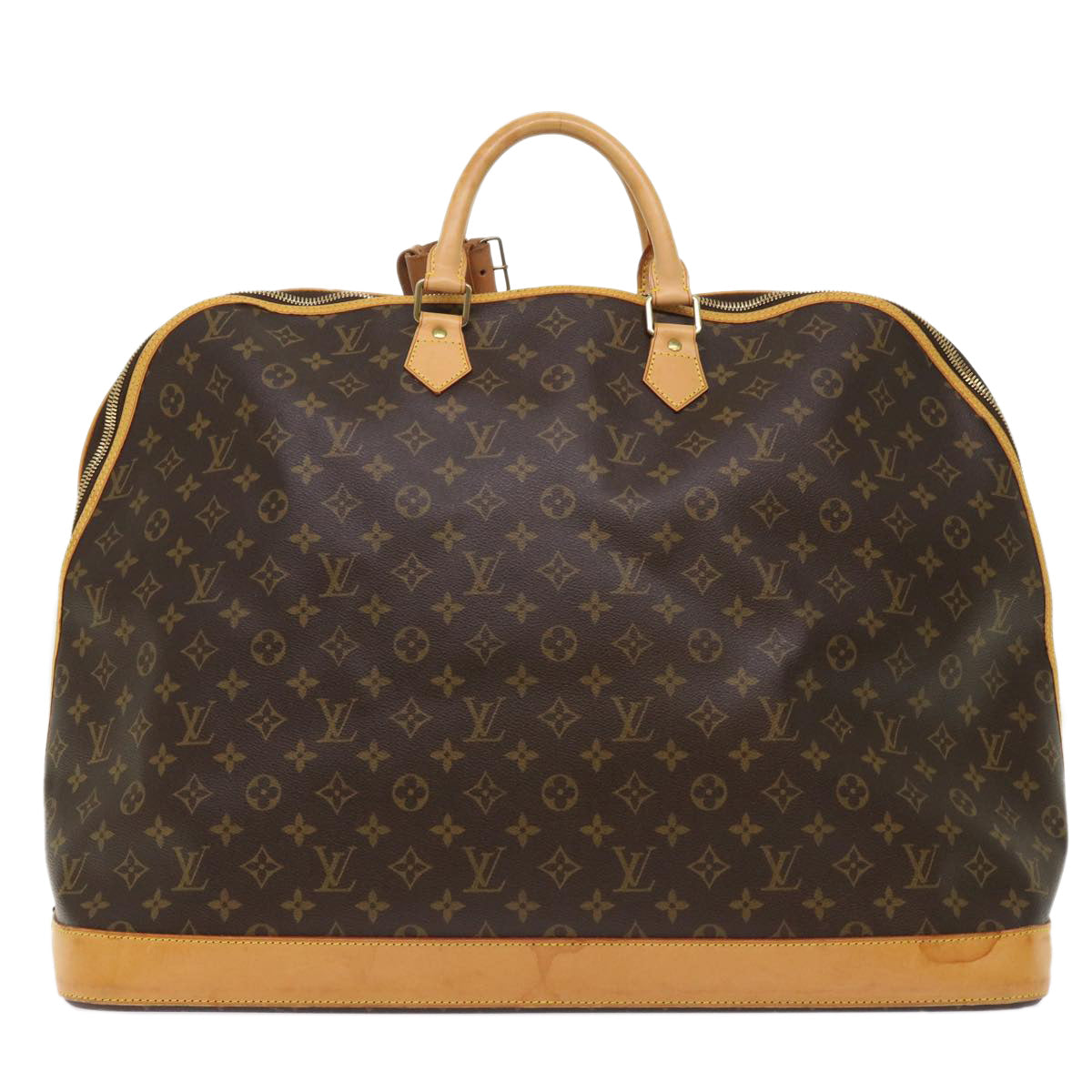 Louis Vuitton Alma Brown Canvas Travel Bag