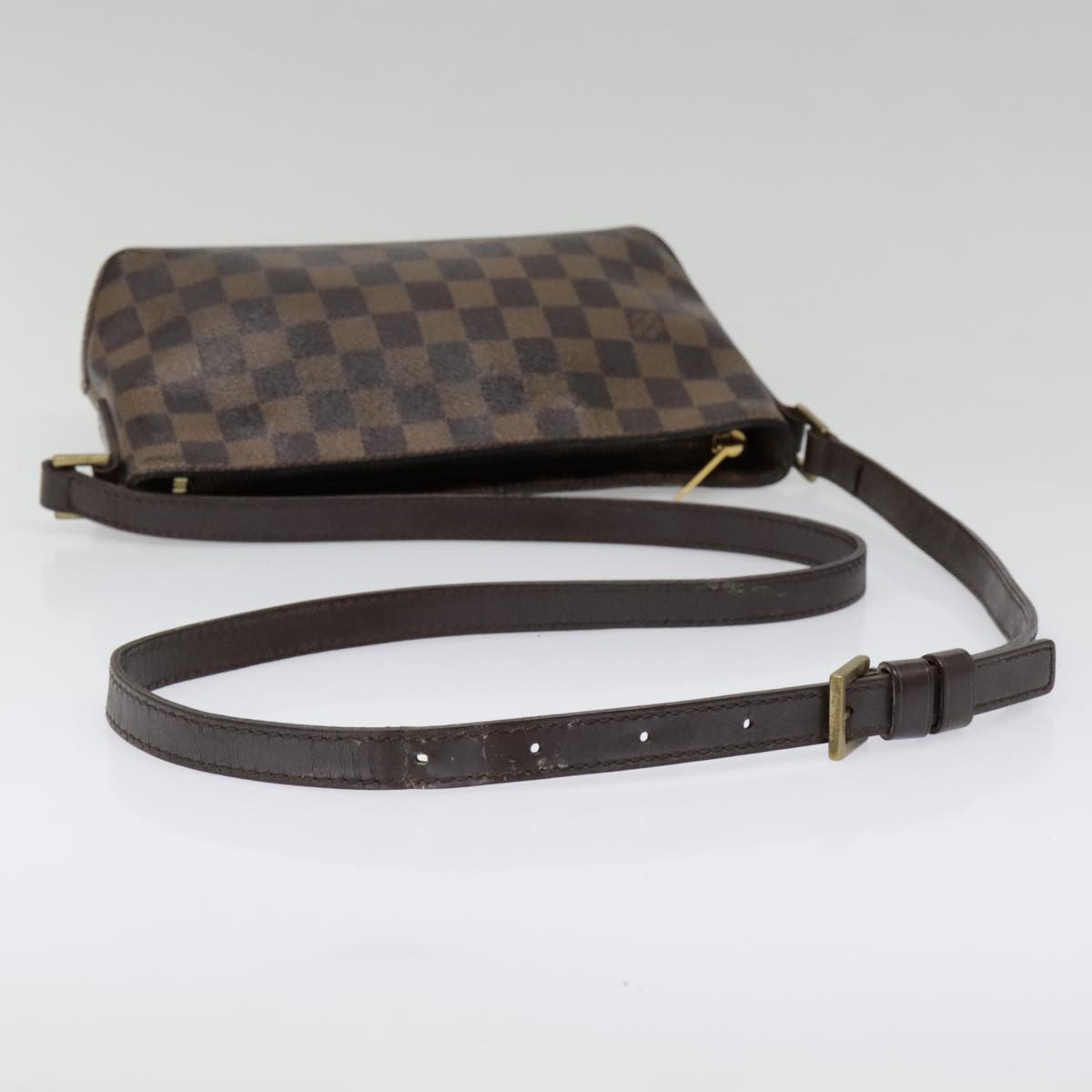 Louis Vuitton Trotteur Brown Canvas Shoulder Bag