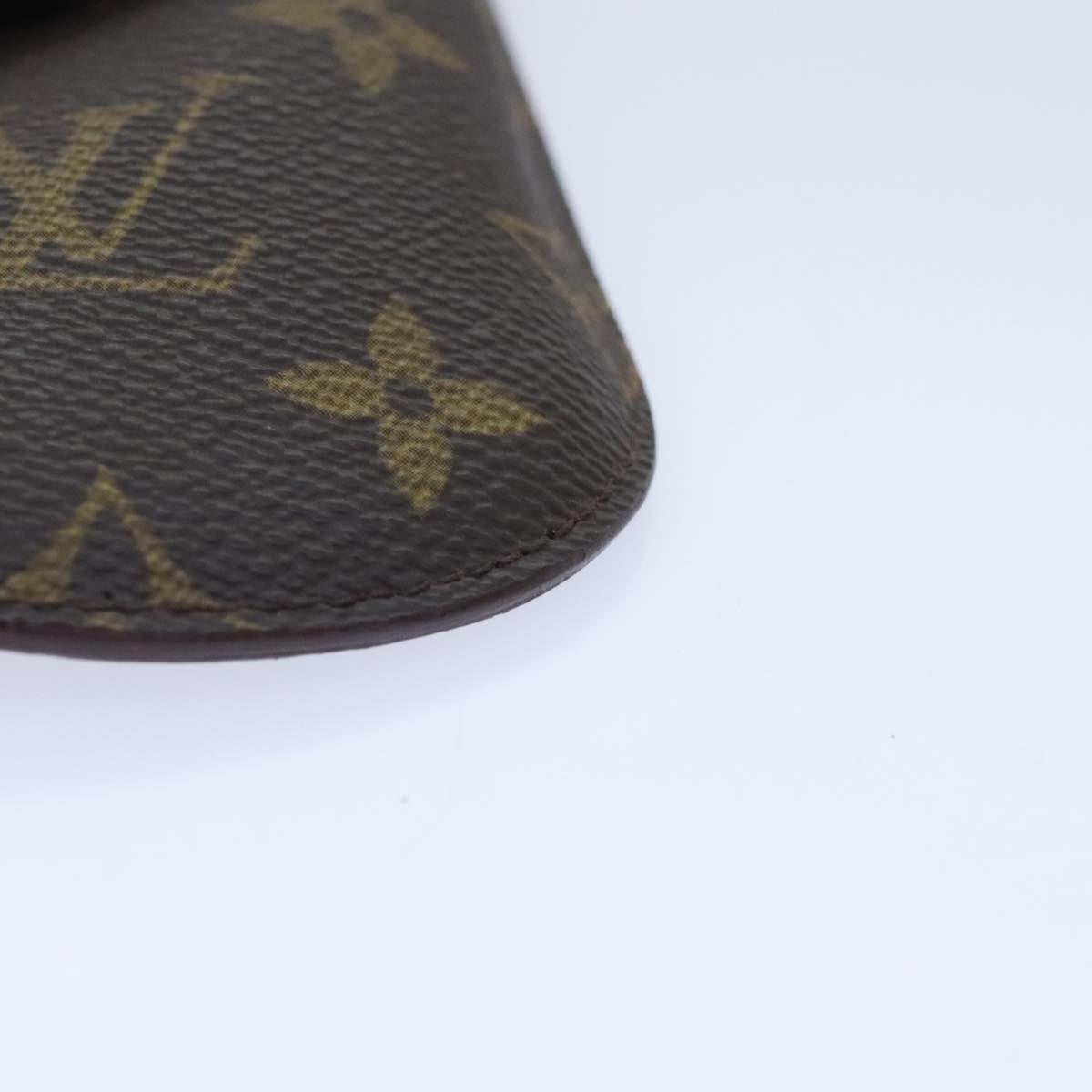 Louis Vuitton Glasses case Brown Canvas Wallet Accessories