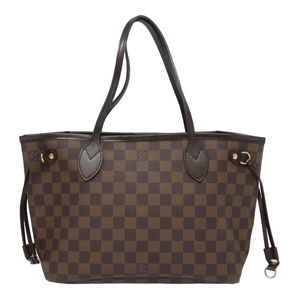 Louis Vuitton Neverfull PM Brown Canvas Tote Bag