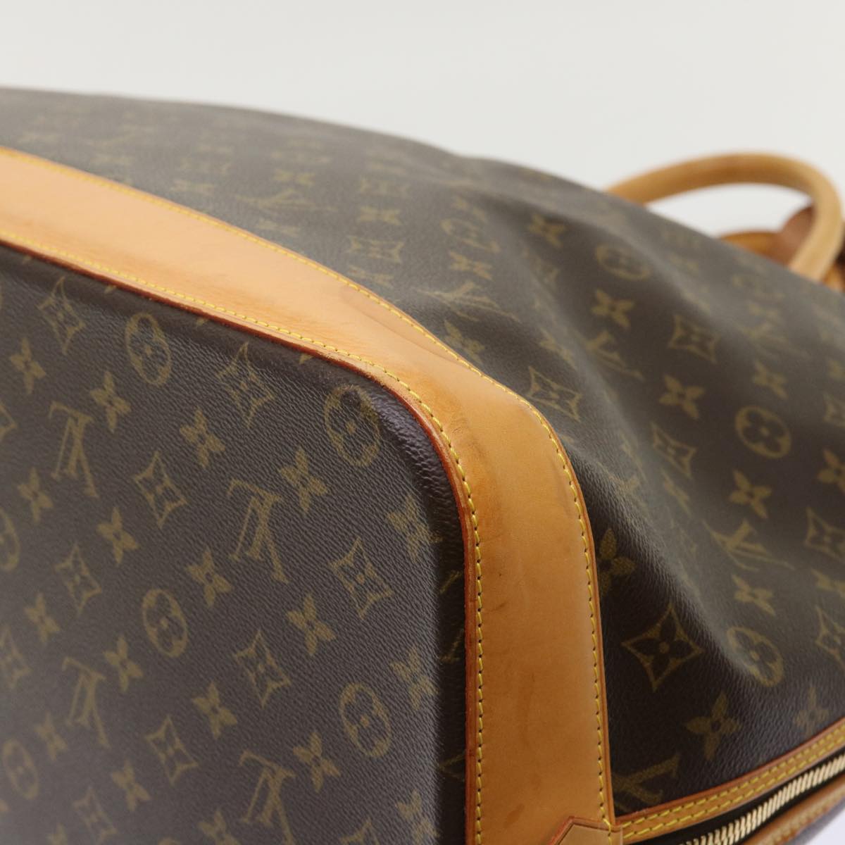 Louis Vuitton Alma Brown Canvas Travel Bag