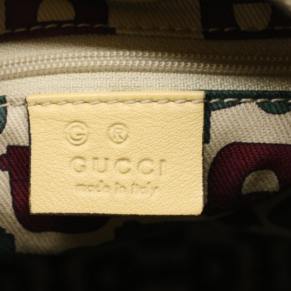 Gucci Hobo Grey Canvas Shoulder Bag