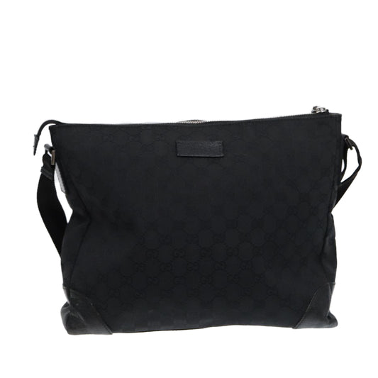 Gucci GG canvas Black Canvas Shoulder Bag