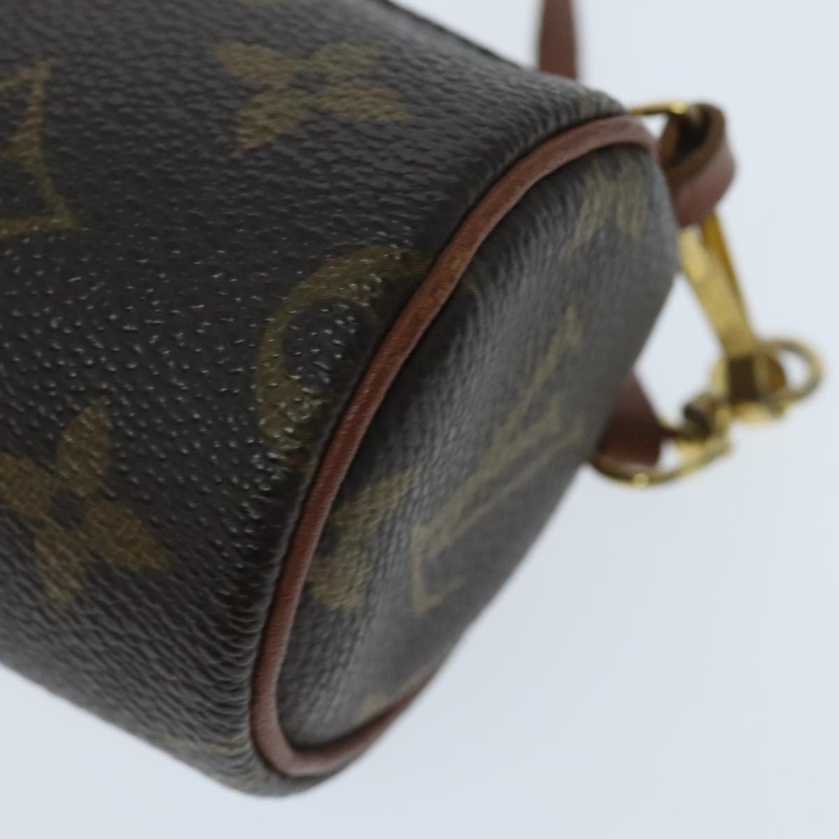 Louis Vuitton Mini baby papillon Blue Canvas Clutch Bag