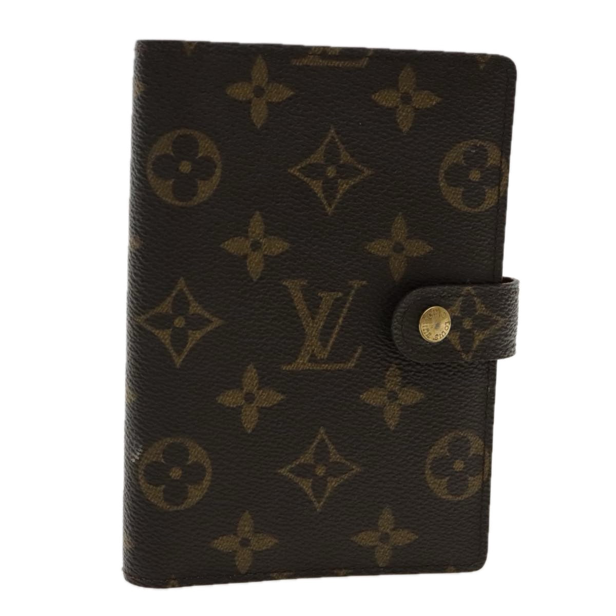 Louis Vuitton Agenda PM Brown Canvas Wallet Accessories