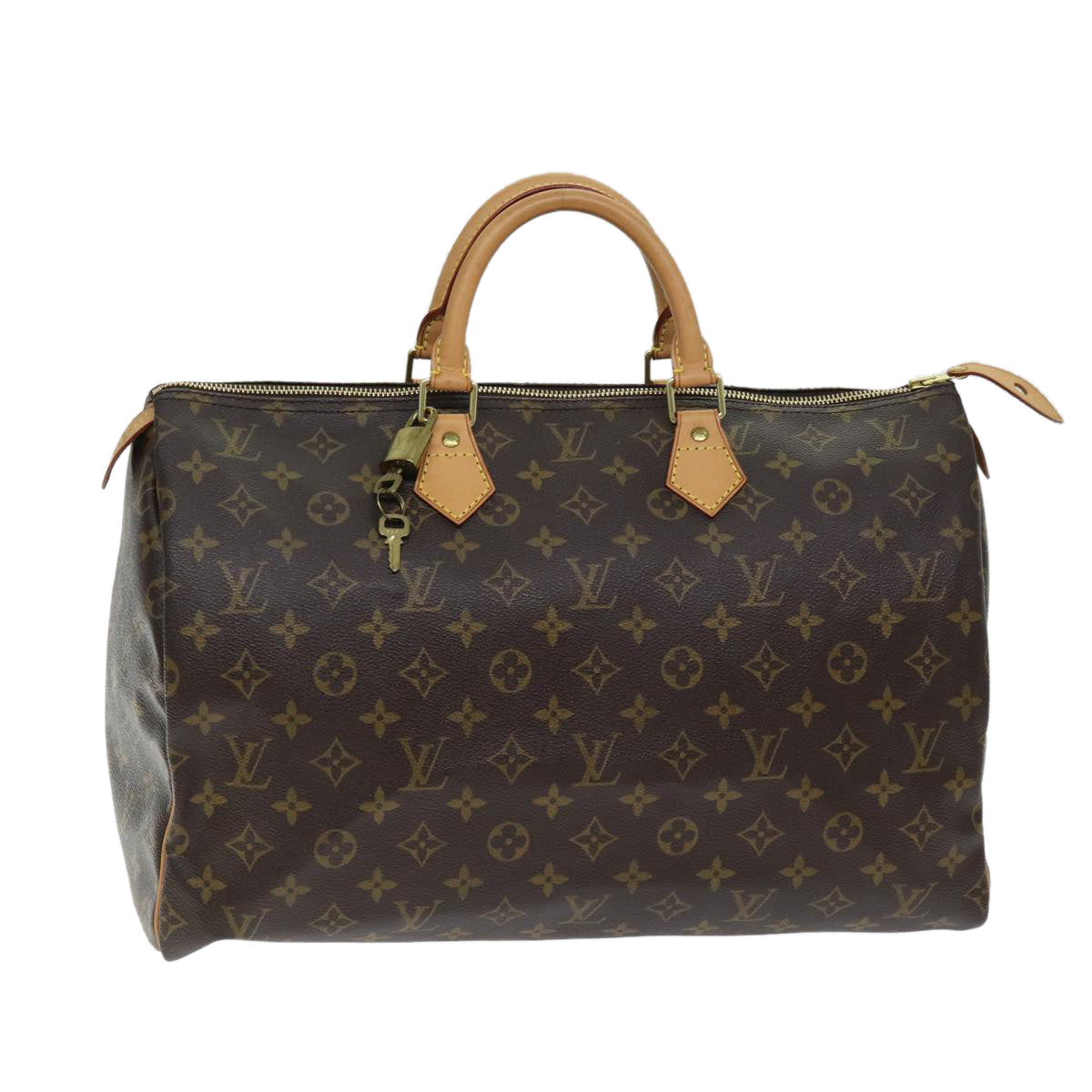 Louis Vuitton Speedy 40 Brown Canvas Hand Bag