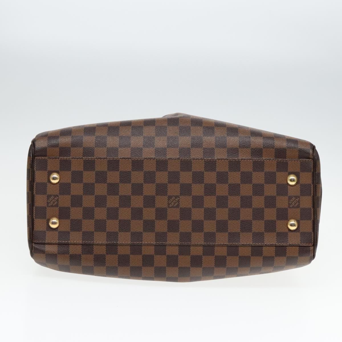 Louis Vuitton Trevi Brown Canvas Hand Bag