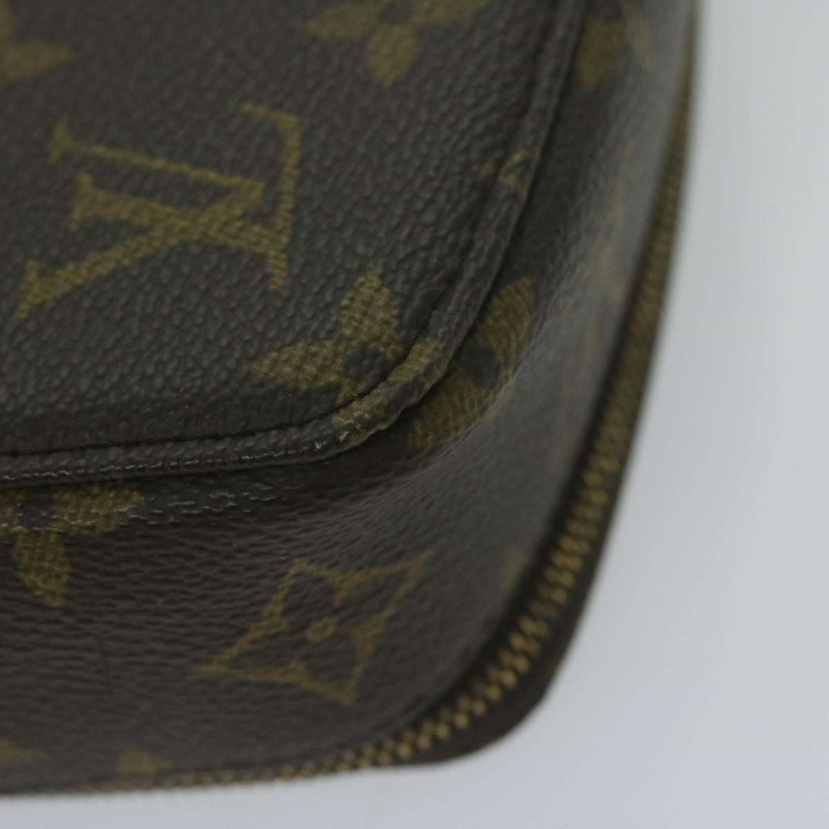 Louis Vuitton Monte Carlo Brown Canvas Clutch Bag