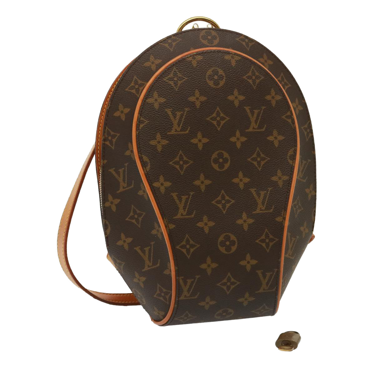 Louis Vuitton Ellipse Brown Canvas Backpack Bag