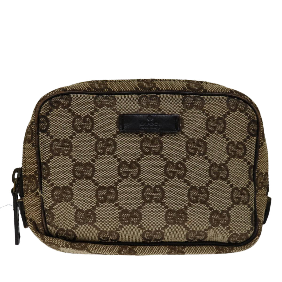 Gucci GG canvas Beige Canvas Clutch Bag