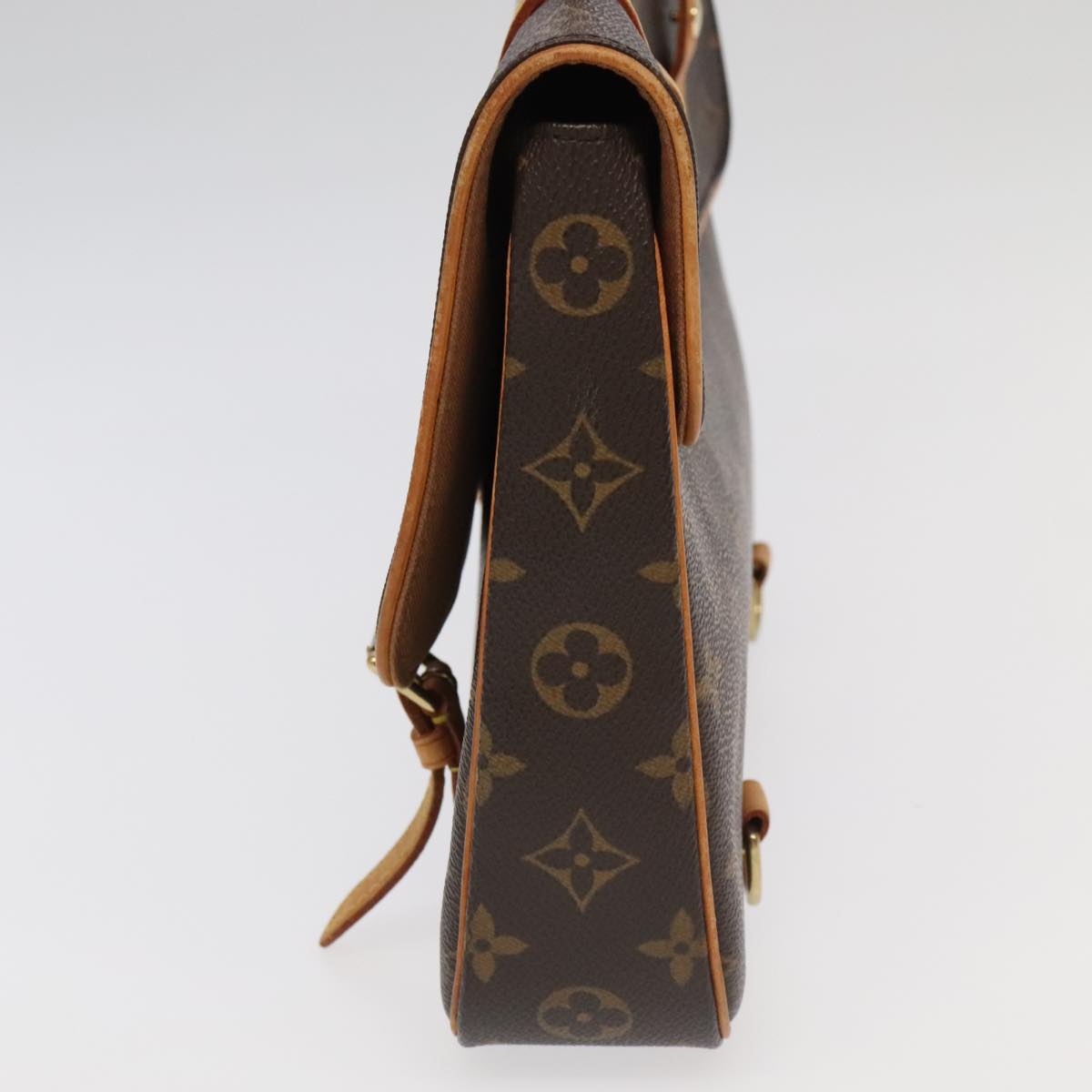 Louis Vuitton Marelle Brown Canvas Hand Bag