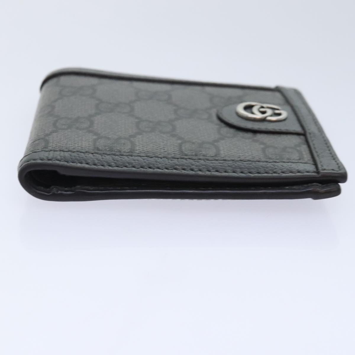 Gucci Ophidia Grey Canvas Wallet Accessories