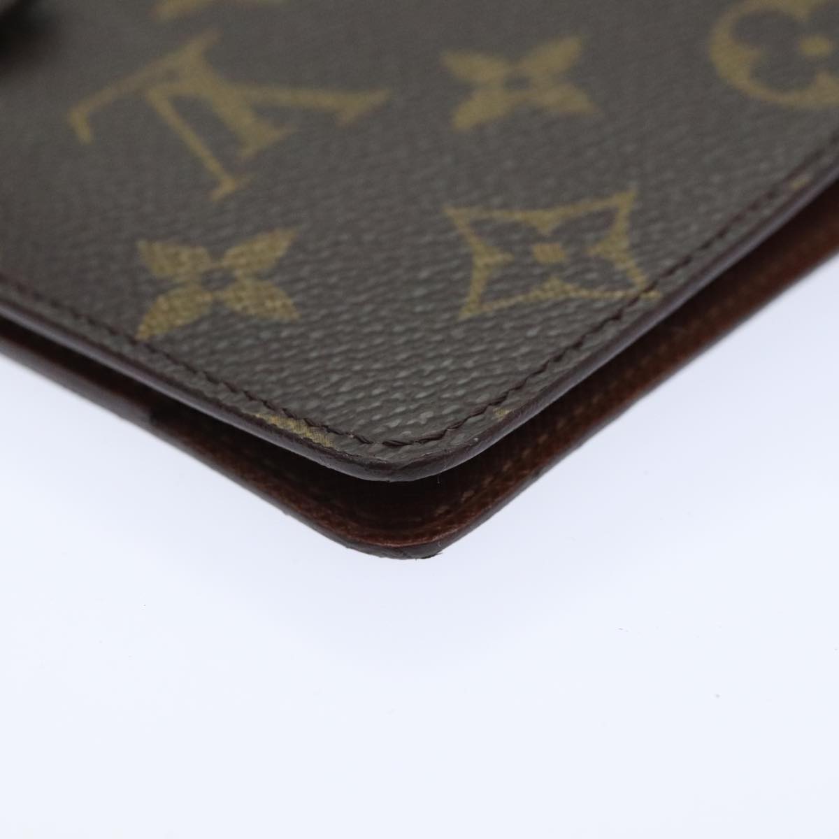 Louis Vuitton Agenda cover Brown Canvas Wallet Accessories