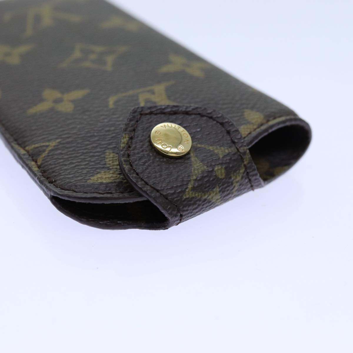 Louis Vuitton Etui à lunettes Brown Canvas Wallet Accessories