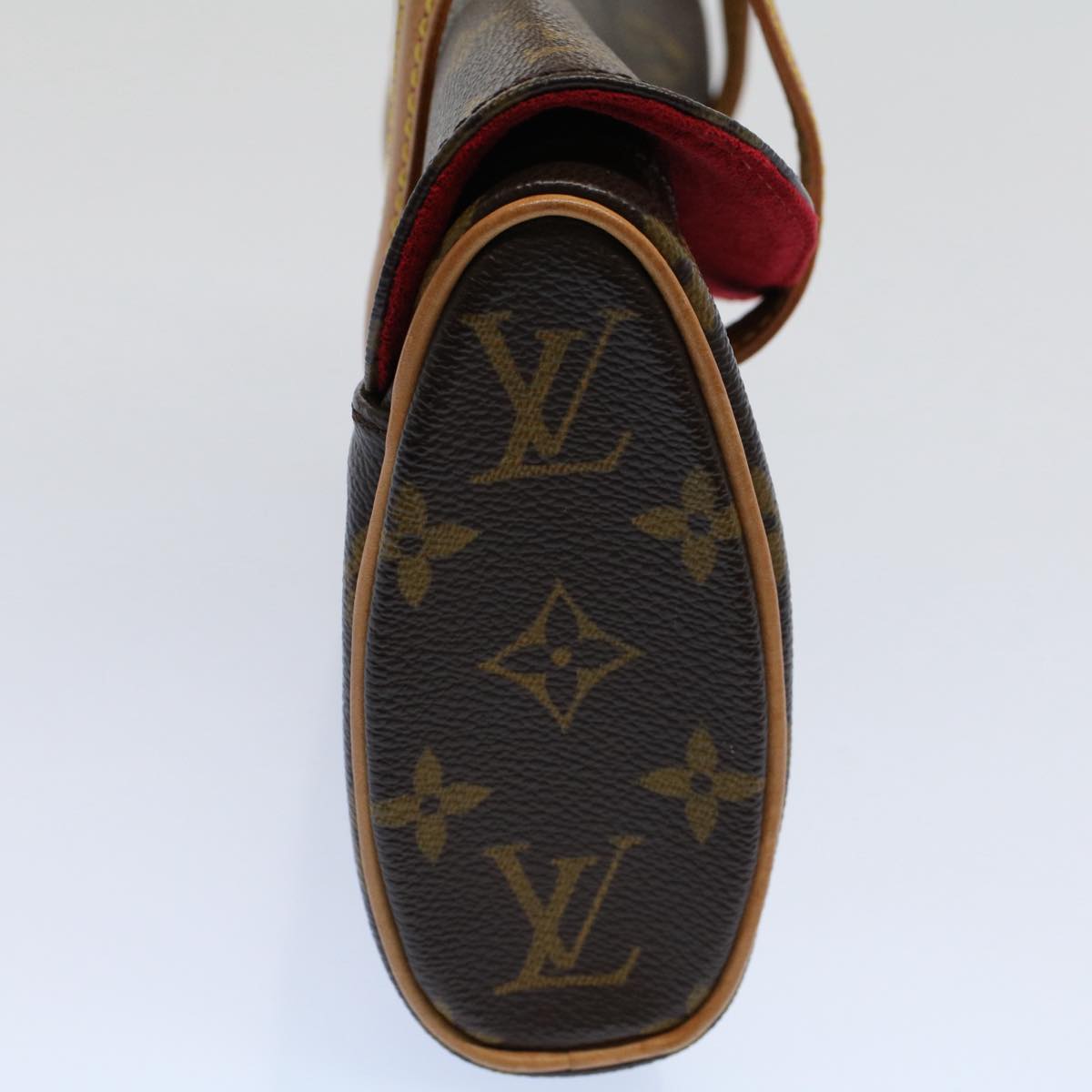 Louis Vuitton Sonatine Brown Canvas Hand Bag