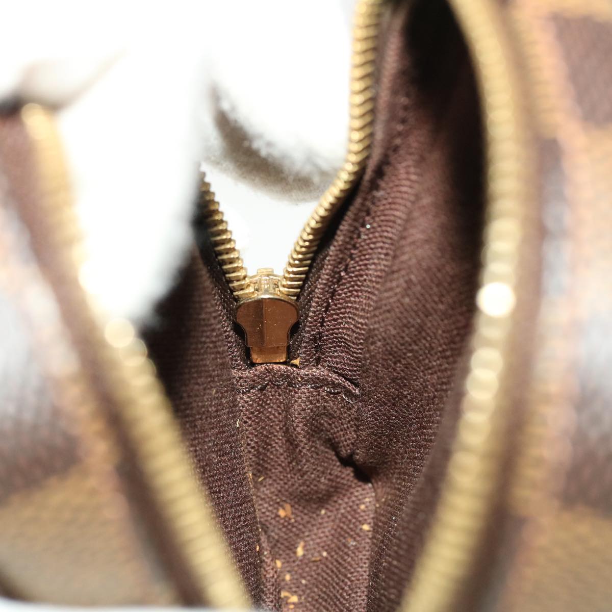 Louis Vuitton Okapi Brown Canvas Clutch Bag