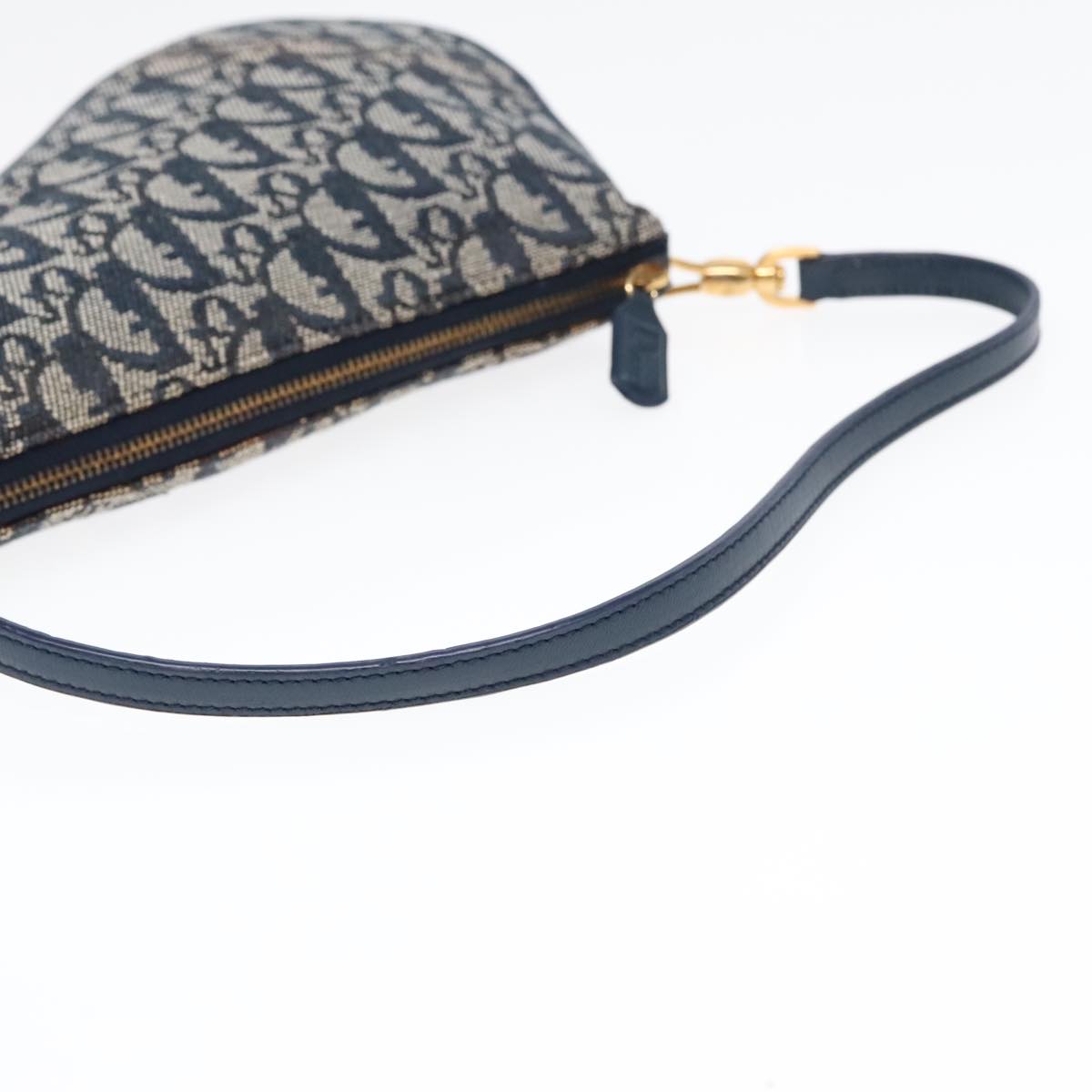 Dior Saddle Navy Canvas Shoulder Bag