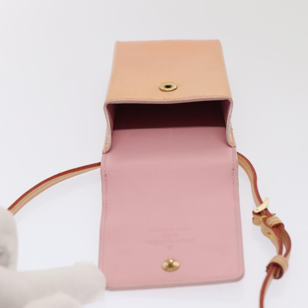 Louis Vuitton Etuit à cigarettes Pink Patent Leather Wallet Accessories