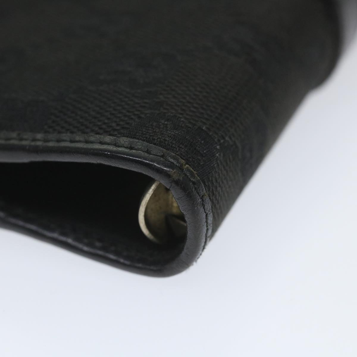 Gucci Couverture agenda Black Canvas Wallet Accessories