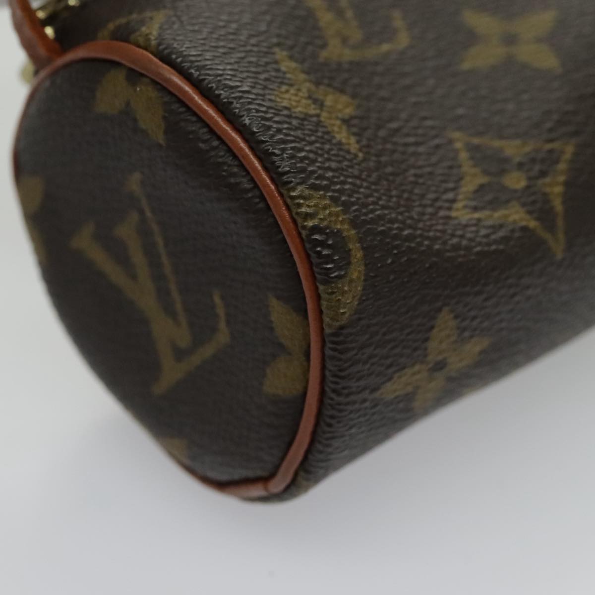 Louis Vuitton Mini baby papillon Brown Canvas Clutch Bag