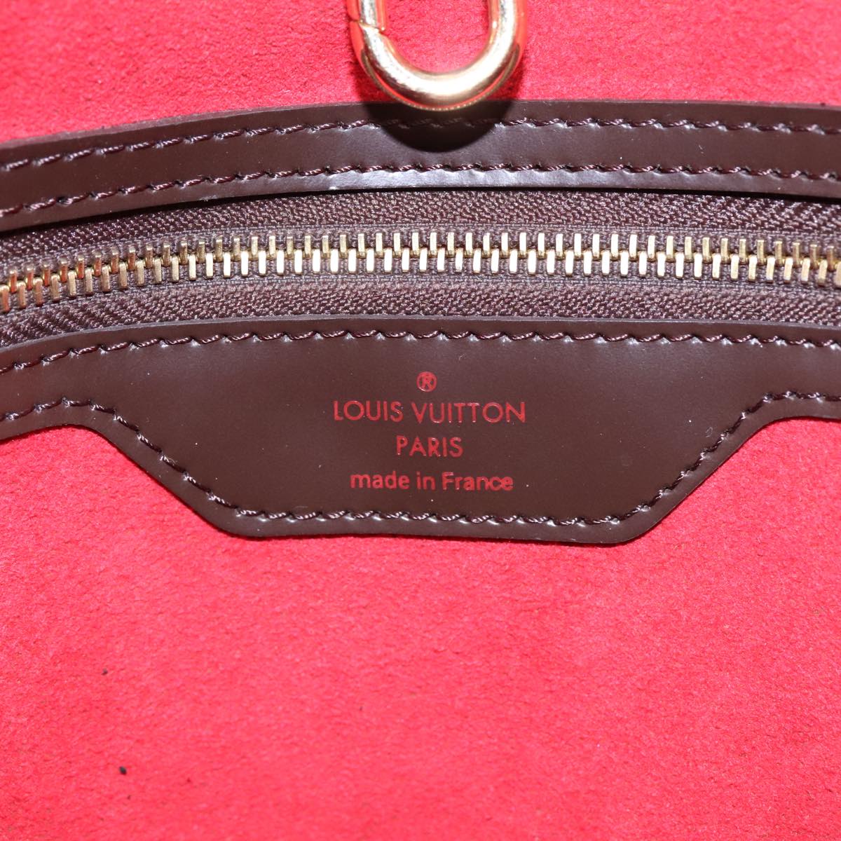 Louis Vuitton Hampstead Brown Canvas Tote Bag