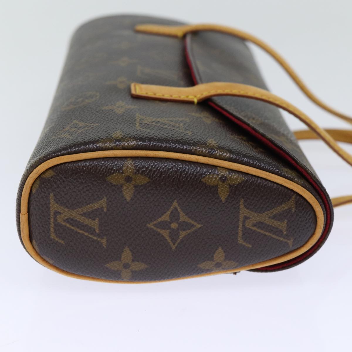 Louis Vuitton Sonatine Brown Canvas Hand Bag