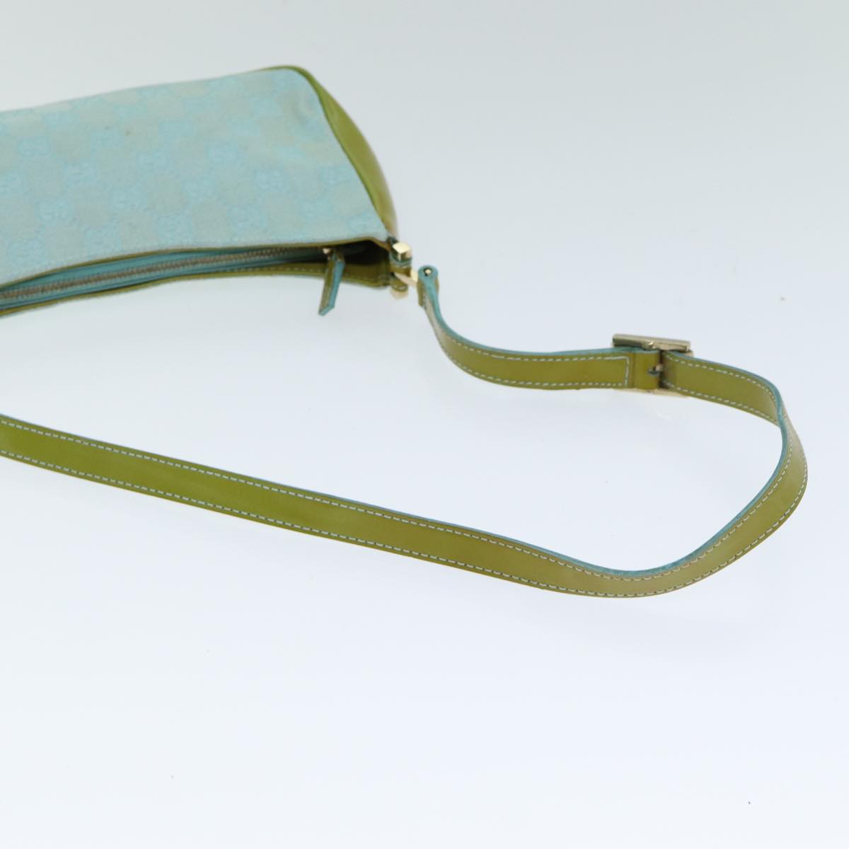 Gucci GG canvas Blue Canvas Shoulder Bag